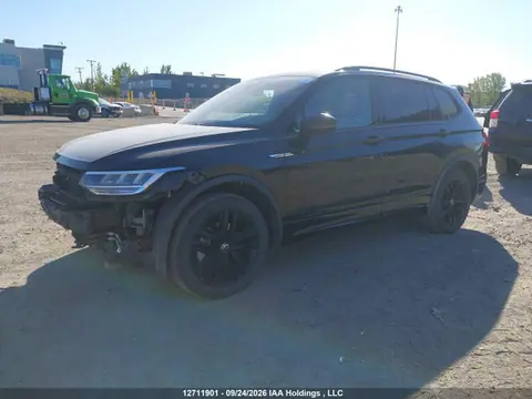 2022 Volkswagen Tiguan Se R-line Black VIN 3VV8B7AX2NM072017 фото 2