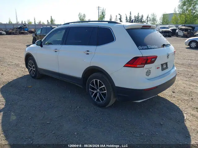 3VV2B7AX9MM158090 — 2021 Volkswagen Tiguan SE/SE R-Line Black/SEL, фото 3 с аукциона IAAI 29.09.2026, Изъят кредитором