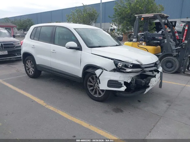 2014 Volkswagen TIGUAN SE VIN WVGAV3AX9EW554706 фото 1