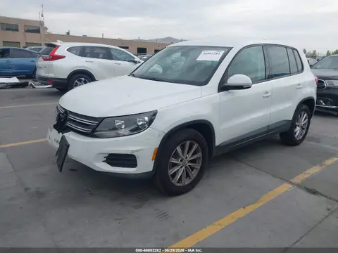 2014 Volkswagen TIGUAN SE VIN WVGAV3AX9EW554706 фото 2