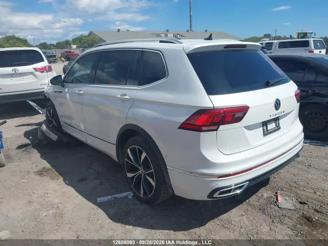 2024 Volkswagen Tiguan Sel R-line Black VIN 3VV4B7AX1RM052717 фото 3