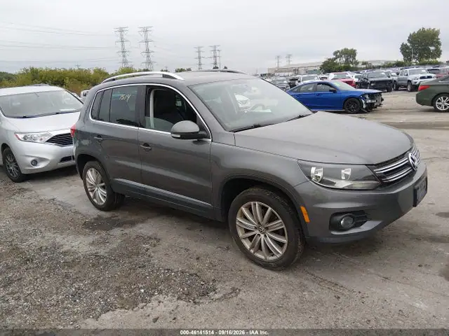 WVGBV3AX3EW573319 — 2014 Volkswagen Tiguan SEL, Естественный износ (Normal Wear & Tear), фото до ремонта