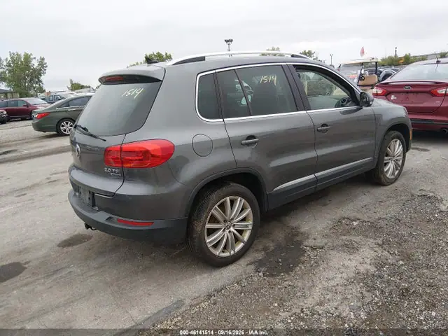 WVGBV3AX3EW573319 — 2014 Volkswagen Tiguan SEL, фото 4 с аукциона IAAI 05.10.2026, Естественный износ