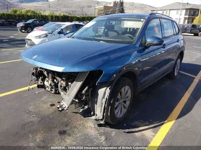 3VV0B7AX3LM075485 — 2020 Volkswagen Tiguan Trendline, фото 2 с аукциона IAAI 14.10.2026, Передняя часть