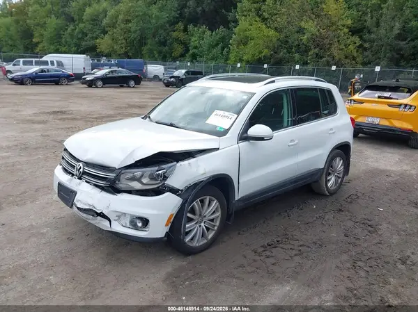 WVGBV7AX2GW546865 — 2016 Volkswagen Tiguan, фото 2 с аукциона IAAI, Передняя часть слева