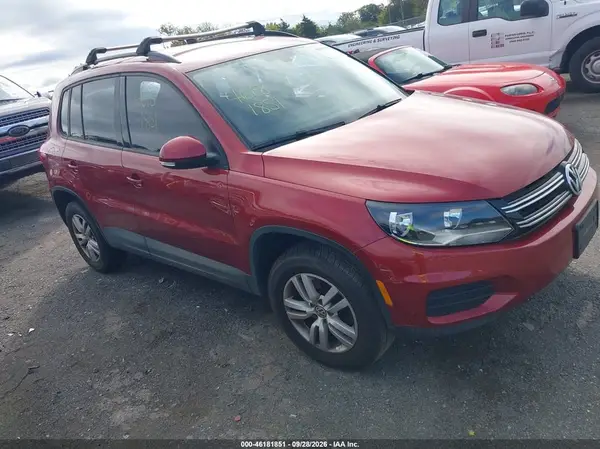 WVGBV7AX9GW050493 — 2016 Volkswagen Tiguan, Естественный износ (Normal Wear & Tear), фото до ремонта