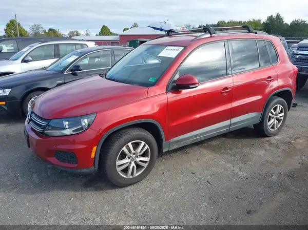 2016 VOLKSWAGEN TIGUAN VIN WVGBV7AX9GW050493 фото 2