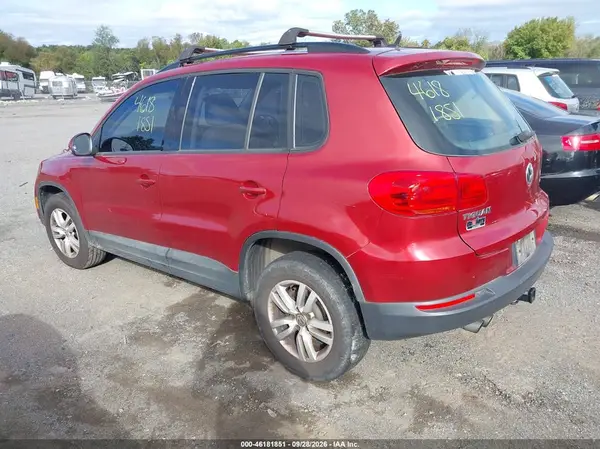 2016 VOLKSWAGEN TIGUAN VIN WVGBV7AX9GW050493 фото 3