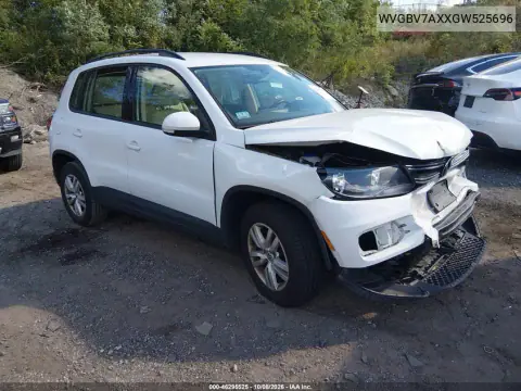WVGBV7AXXGW525696 — 2016 Volkswagen Tiguan, Передняя часть, фото до ремонта