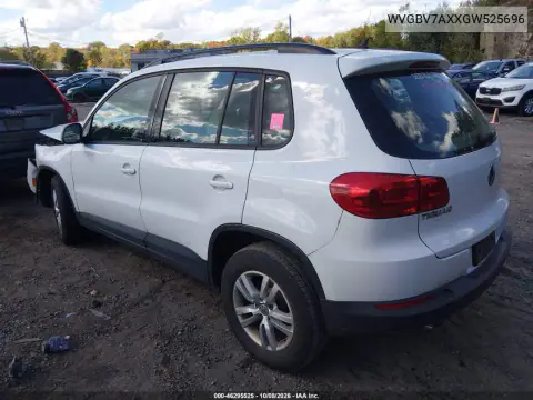 2016 Volkswagen Tiguan S VIN WVGBV7AXXGW525696 фото 3
