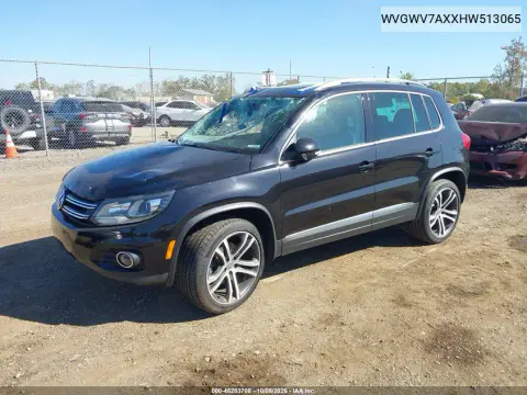 2017 Volkswagen Tiguan 2.0T Sel VIN WVGWV7AXXHW513065 фото 2
