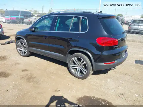2017 Volkswagen Tiguan 2.0T Sel VIN WVGWV7AXXHW513065 фото 3