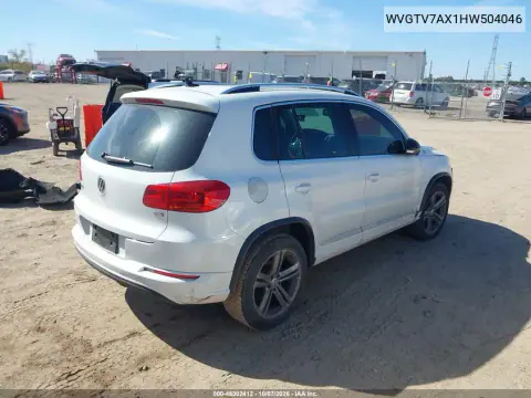 2017 Volkswagen Tiguan 2.0T Sport VIN WVGTV7AX1HW504046 фото 4