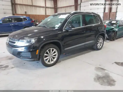 2017 Volkswagen Tiguan 2.0T Wolfsburg Edition VIN WVGRV7AX1HK041049 фото 3