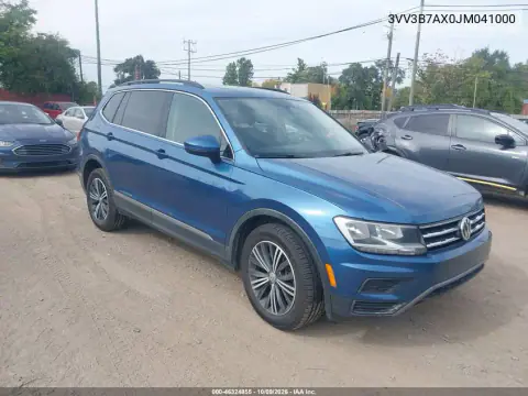 2018 Volkswagen Tiguan 2.0T Se/2.0T Sel VIN 3VV3B7AX0JM041000 фото 2