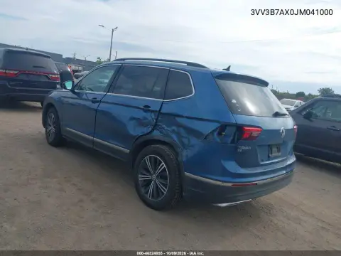 2018 Volkswagen Tiguan 2.0T Se/2.0T Sel VIN 3VV3B7AX0JM041000 фото 4