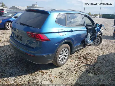 3VV1B7AX8JM073247 — 2018 Volkswagen Tiguan, фото 4 с аукциона IAAI, Боковая часть