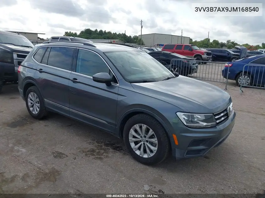 3VV3B7AX9JM168540 — 2018 Volkswagen Tiguan, фото 2 с аукциона IAAI, Ходовая часть
