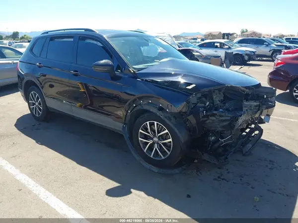 3VV2B7AX8KM186525 — 2019 Volkswagen Tiguan, Передняя часть (Front End), фото до ремонта