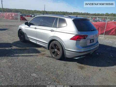 2019 Volkswagen Tiguan 2.0T Se/2.0T Sel/2.0T Sel R-Line/2.0T Sel R-Line Black VIN 3VV2B7AX1KM190500 фото 4