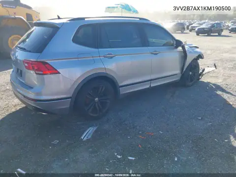 2019 Volkswagen Tiguan 2.0T Se/2.0T Sel/2.0T Sel R-Line/2.0T Sel R-Line Black VIN 3VV2B7AX1KM190500 фото 5