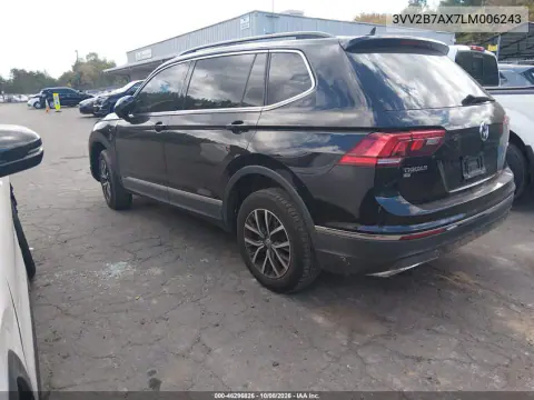 2020 Volkswagen Tiguan 2.0T Se/2.0T Se R-Line Black/2.0T Sel VIN 3VV2B7AX7LM006243 фото 4