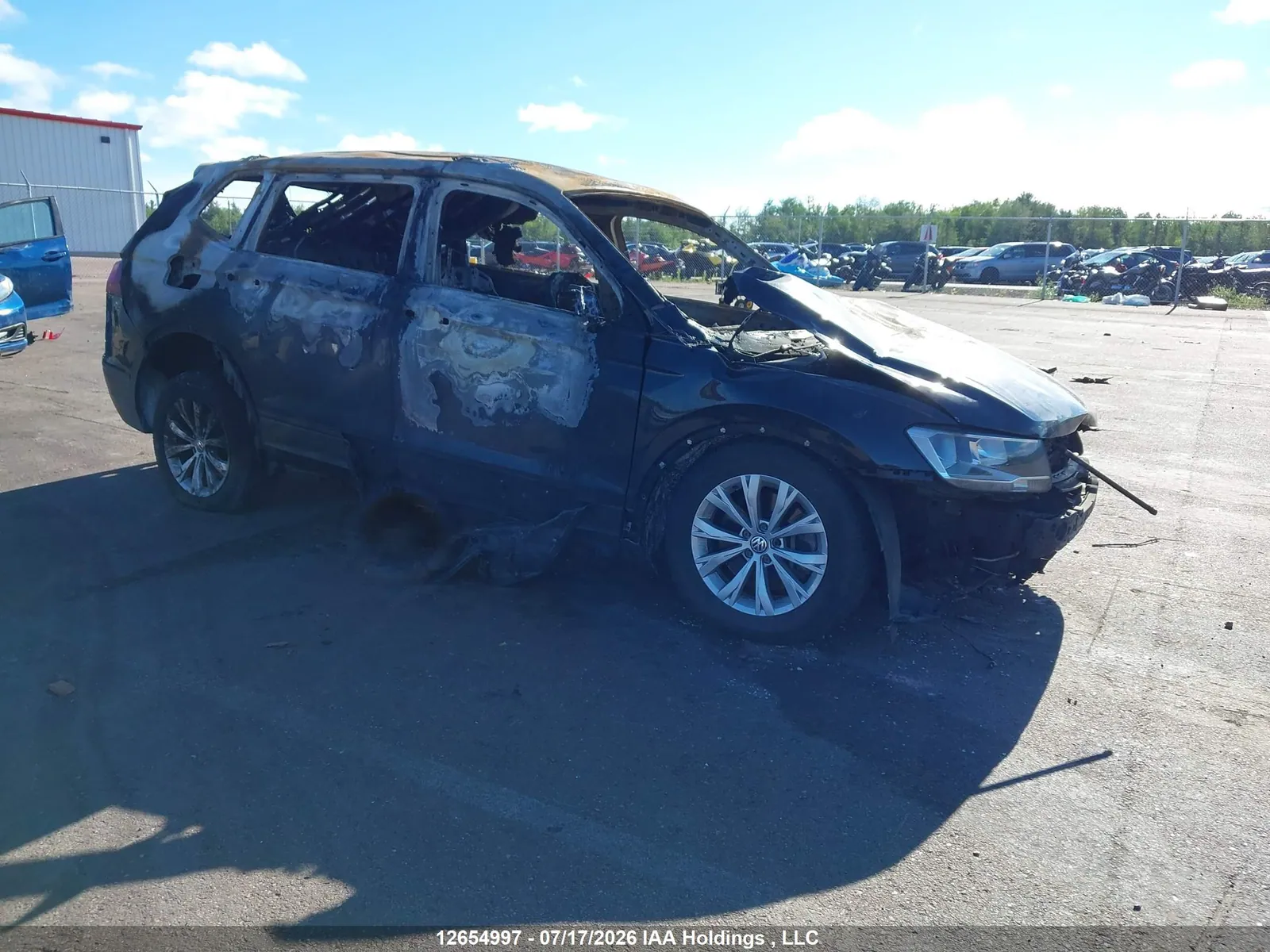 2021 Volkswagen Tiguan S VIN 3VV0B7AX8MM063608 фото 1