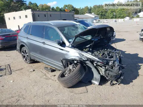 3VV4B7AX6NM047183 — 2022 Volkswagen Tiguan, Биологическая опасность, фото до ремонта