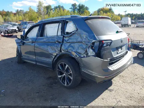 2022 Volkswagen Tiguan 2.0T Sel R-Line VIN 3VV4B7AX6NM047183 фото 3