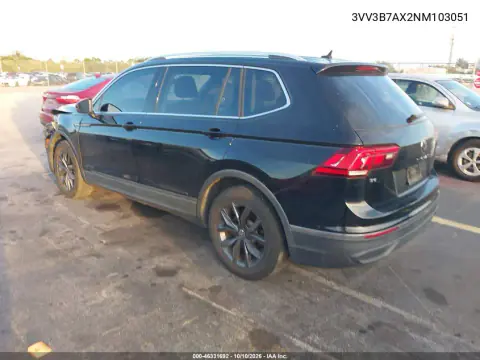 2022 Volkswagen Tiguan 2.0T Se VIN 3VV3B7AX2NM103051 фото 4