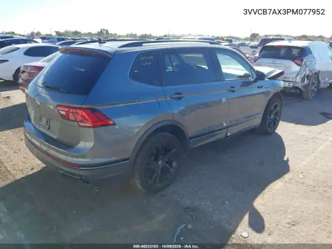 2023 Volkswagen Tiguan 2.0T Se R-Line Black VIN 3VVCB7AX3PM077952 фото 5
