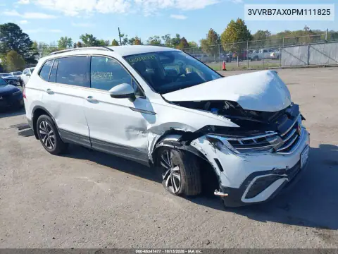 3VVRB7AX0PM111825 — 2023 Volkswagen Tiguan, Передняя часть, фото до ремонта