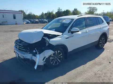 3VVRB7AX0PM111825 — 2023 Volkswagen Tiguan, фото 2 с аукциона IAAI, Передняя часть