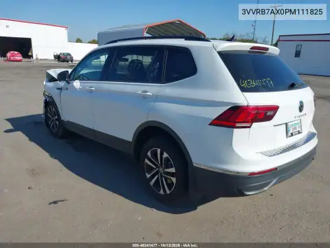 3VVRB7AX0PM111825 — 2023 Volkswagen Tiguan, фото 3 с аукциона IAAI, Передняя часть