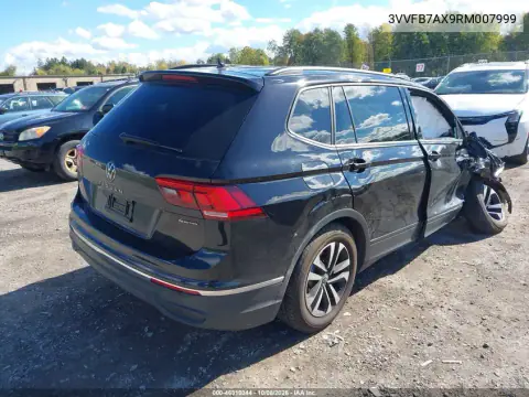 2024 Volkswagen Tiguan 2.0T S VIN 3VVFB7AX9RM007999 фото 4