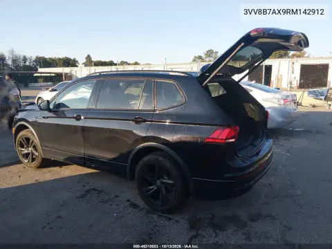 2024 Volkswagen Tiguan 2.0T Se R-Line Black VIN 3VV8B7AX9RM142912 фото 4
