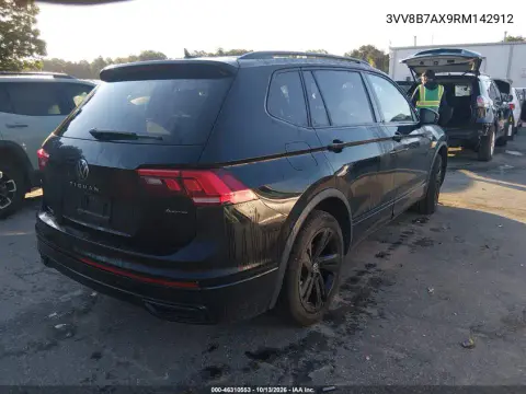 2024 Volkswagen Tiguan 2.0T Se R-Line Black VIN 3VV8B7AX9RM142912 фото 5