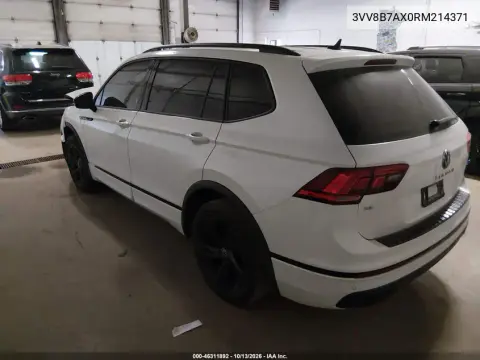 2024 Volkswagen Tiguan 2.0T Se R-Line Black VIN 3VV8B7AX0RM214371 фото 4