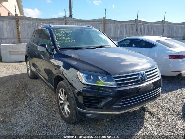 2016 Volkswagen Touareg Sport/lux/executive VIN WVGEF9BP9GD011807 фото 1