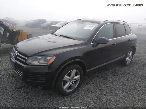 2012 Volkswagen Touareg Tdi Lux VIN WVGFK9BPXCD004889 фото 3