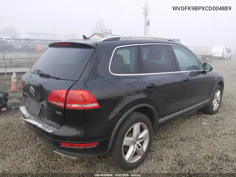 2012 Volkswagen Touareg Tdi Lux VIN WVGFK9BPXCD004889 фото 5