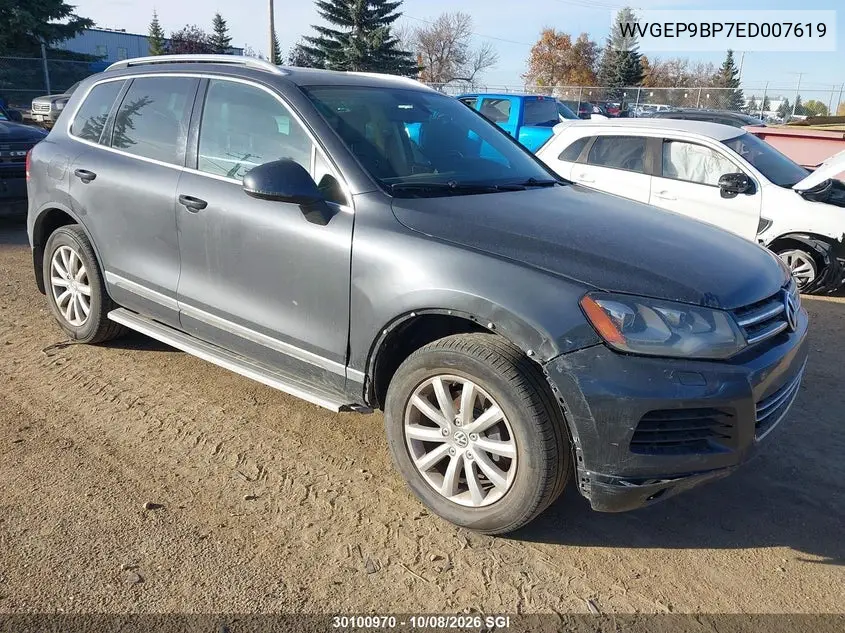 2014 Volkswagen Touareg V6 Tdi VIN WVGEP9BP7ED007619 фото 2