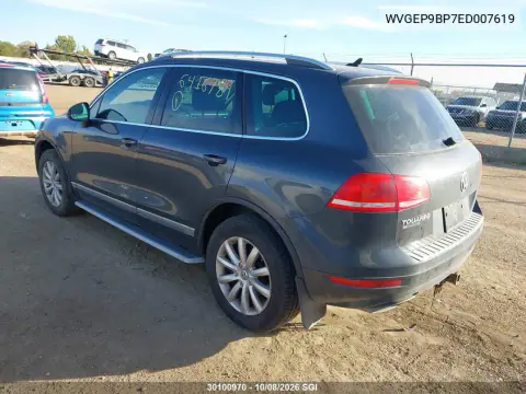 2014 Volkswagen Touareg V6 Tdi VIN WVGEP9BP7ED007619 фото 4