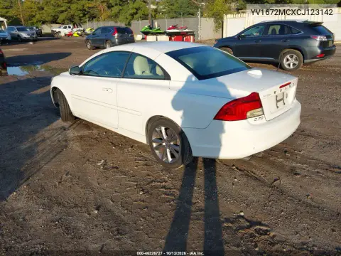 2012 Volvo C70 T5 VIN YV1672MCXCJ123142 фото 4