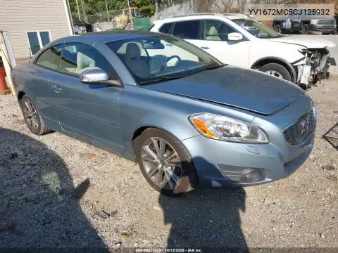 YV1672MC5CJ125932 — 2012 Volvo C70, Левая сторона, фото до ремонта