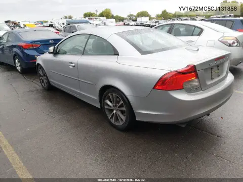 2012 Volvo C70 T5/T5 Platinum/T5 Premier Plus VIN YV1672MC5CJ131858 фото 4