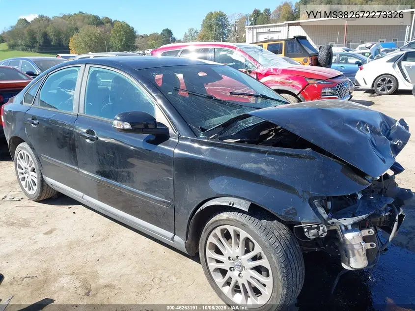 2007 Volvo S40 2.4I VIN YV1MS382672273326 фото 1