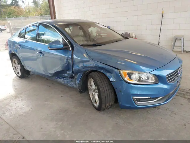 YV1612FH1E2281246 — 2014 Volvo S60 T5, Передняя часть справа (Right Front), фото до ремонта