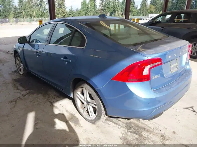YV1612FH1E2281246 — 2014 Volvo S60 T5, фото 3 с аукциона IAAI 30.09.2026, Передняя часть справа