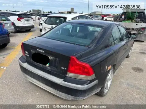 2004 Volvo S60 2.5T VIN YV1RS59V142323538 фото 4